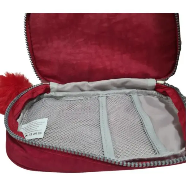 Estojo Box Duplo Nylon Case Vermelho 817393 Daterra - Imagem 5