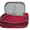 Estojo Box Duplo Nylon Case Vermelho 817393 Daterra - Imagem 4