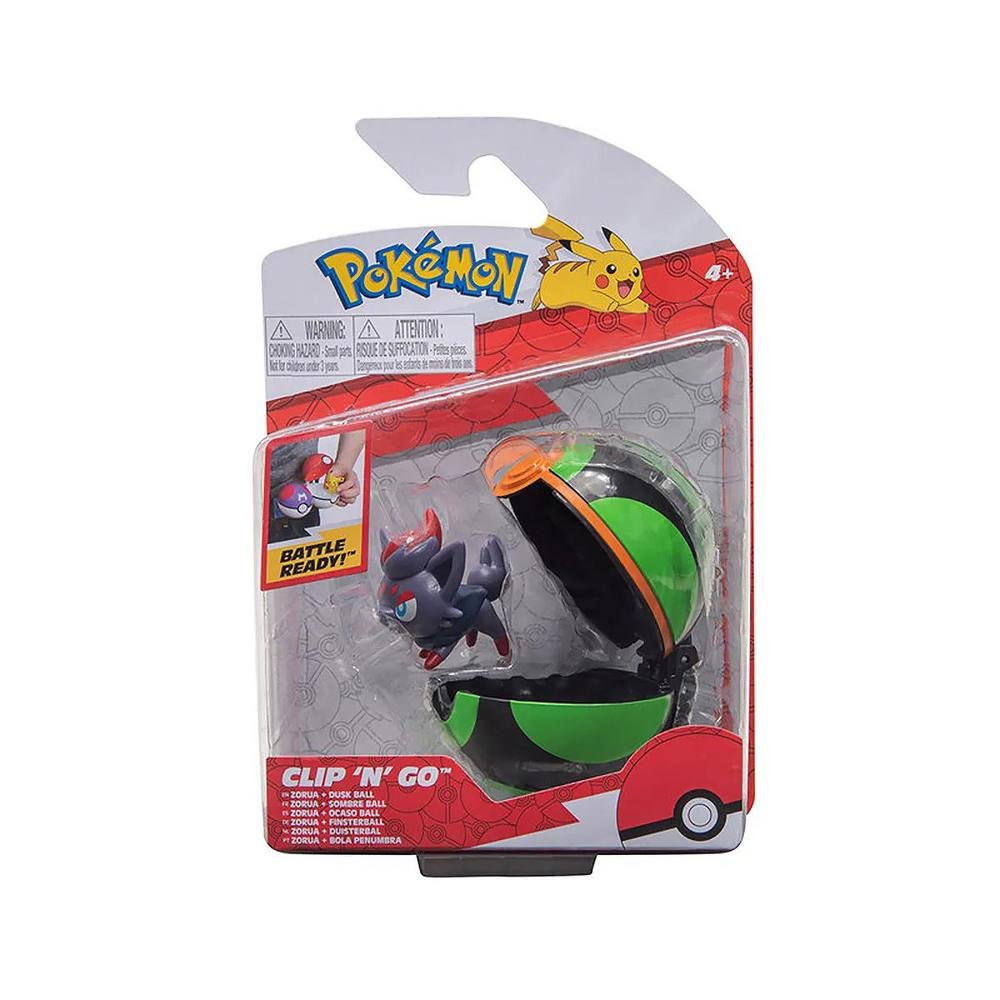 Brinquedo Pokébola Com 1 Pokémon Clip N Go Para Capturar E