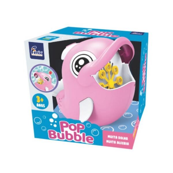 Lancador de Bolhas Pop Bubble Golfinho Rosa Fenix - Image 3