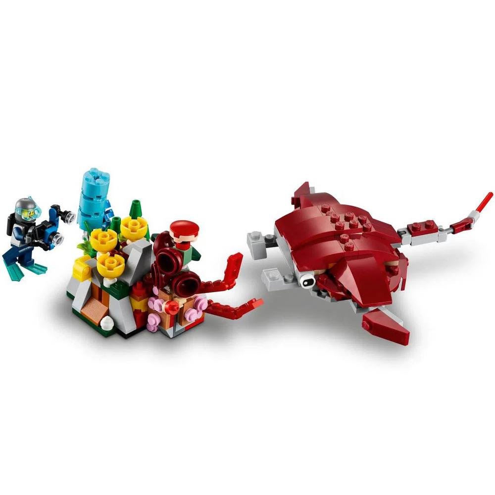 LEGO Creator 3 em 1 Missao do Tesouro Afundado 522 Pcs 31130 - Imagem 3