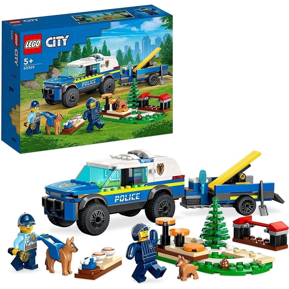 Lego City Treinamento Movel De Caes Policiais 60369