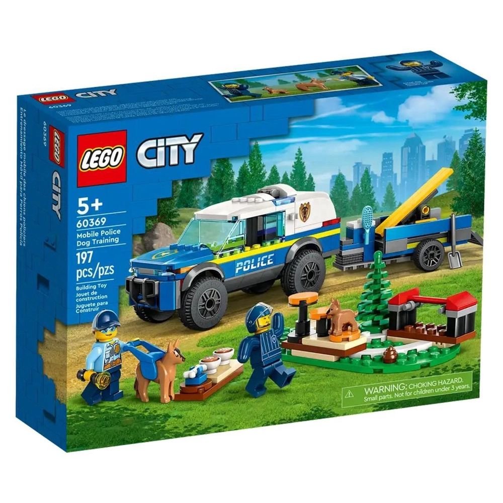 Lego City Treinamento Movel De Caes Policiais 60369 - Imagem 2