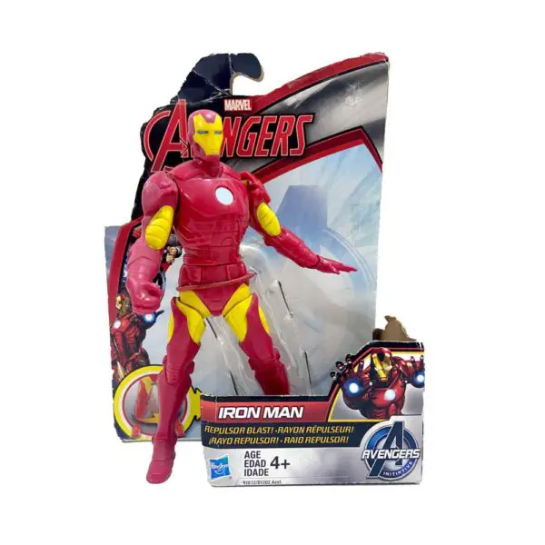 Boneco Homem De Ferro Articulado 15cm Raio Repulsor Hasbro - Imagem 2