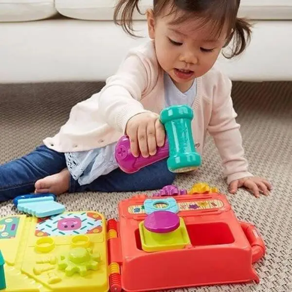 Brinquedo Playskool Caixa de Ferramentas Divertida Hasbro - Imagem 4