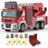 Carrinho De Brinquedo Caminhao Bombeiro 95 Pcs - Polibrinq