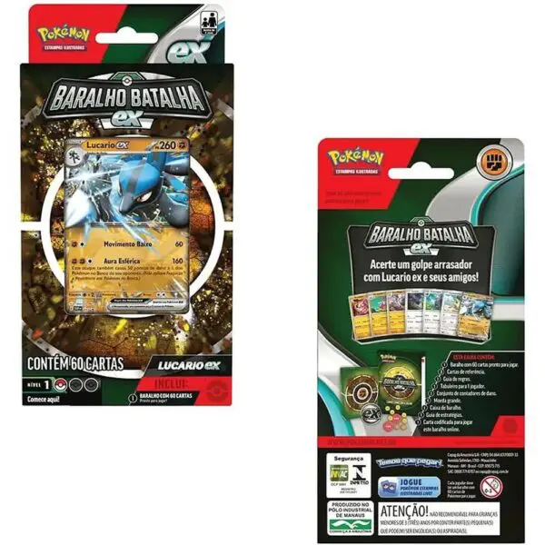 Deck de Batalha EX Lucario 32657 - Copag - Imagem 2