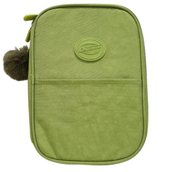 Estojo Box Nylon Case Verde Musgo Daterra