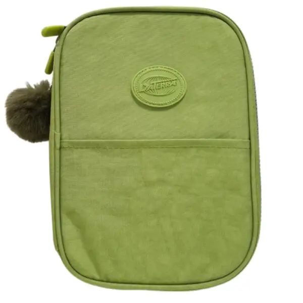 Estojo Box Nylon Case Verde Musgo Daterra