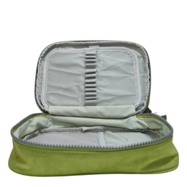 Estojo Box Nylon Case Verde Musgo Daterra - Imagem 2