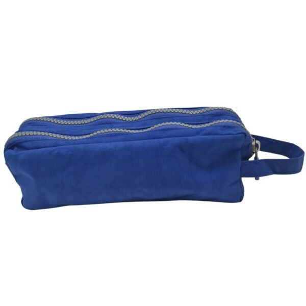 Estojo Duplo Nylon Azul Daterra - Imagem 3