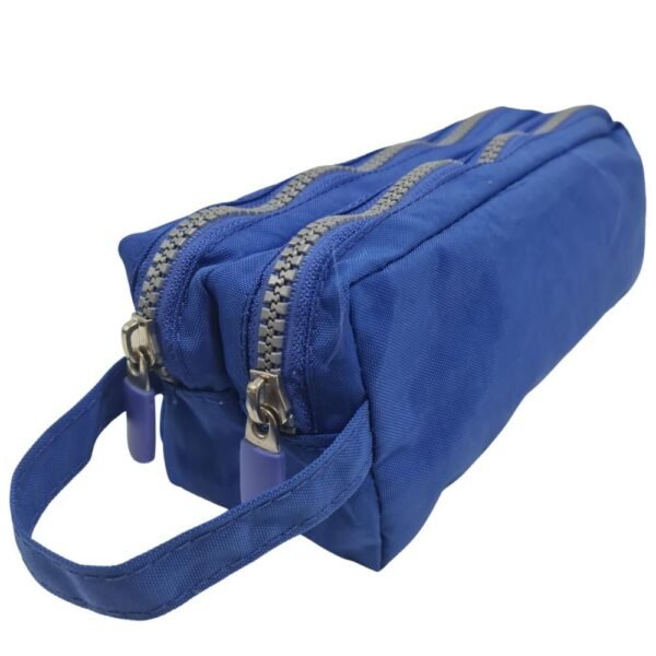 Estojo Duplo Nylon Azul Daterra - Imagem 2