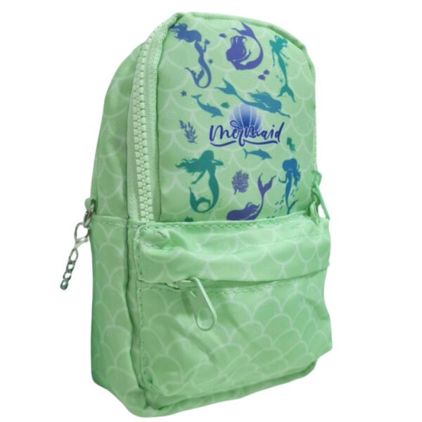 Estojo Mini Mochila Mermaid Verde Daterra - Image 2