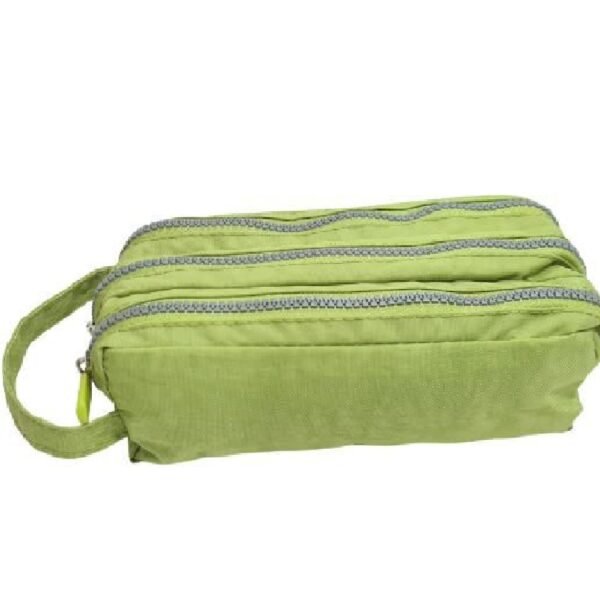 Estojo Triplo Nylon Verde Musgo Daterra