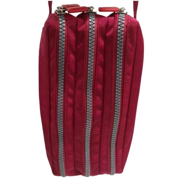 Estojo Triplo Nylon Vermelho Daterra - Imagem 3