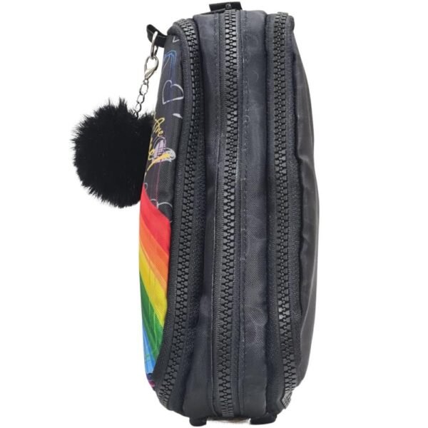 Estojo Triplo Nylon You Are Rainbow Daterra - Imagem 3