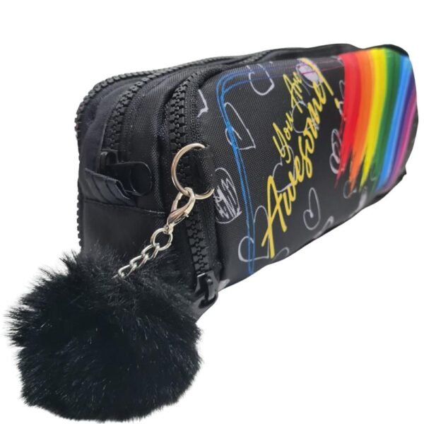 Estojo Triplo Nylon You Are Rainbow Daterra - Imagem 2