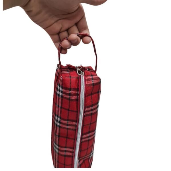 Estojo Xadrez com Alca Vermelho Daterra - Imagem 4