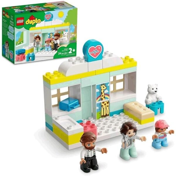 Lego Duplo Visita Ao Medico Blocos de Montar 34 Pecas 10968 - Imagem 2