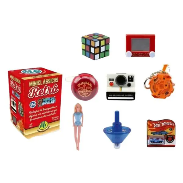 Mini Classicos Retro Nostalgia Surpresa Aleatoria Dtc 4547