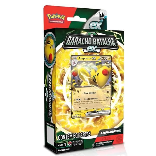 Pokemon Baralho Batalha EX - Ampharos Copag