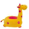 Puff Pelucia Girafa Amarelo 48Cm Fofy - Imagem 2