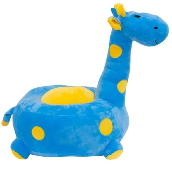 Puff Girafa Pelúcia Azul 48cm Fofy - Imagem 2
