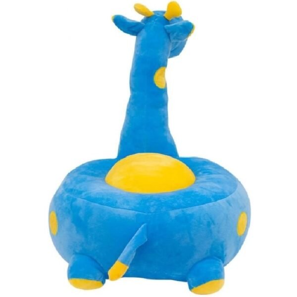 Puff Girafa Pelúcia Azul 48cm Fofy - Imagem 4