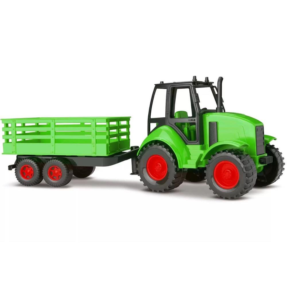 Trator Infantil Com Carreta Tanque Agromak SORTIDO Silmar – Papelaria Pigmeu