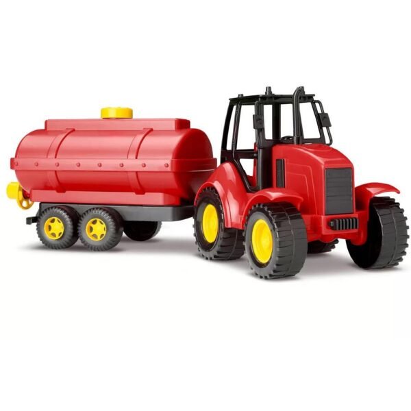 Trator Infantil Com Carreta Tanque Agromak SORTIDO Silmar - Imagem 2