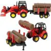 Trator com Carretinha Agromark Sortido Tora Silmar - Imagem 2