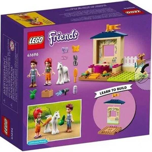 LEGO Friends Estabulo de Banho do Ponei 41696 - Imagem 3