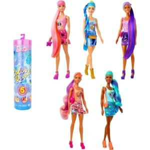 Boneca Barbie Color Reveal 6 Looks Mattel