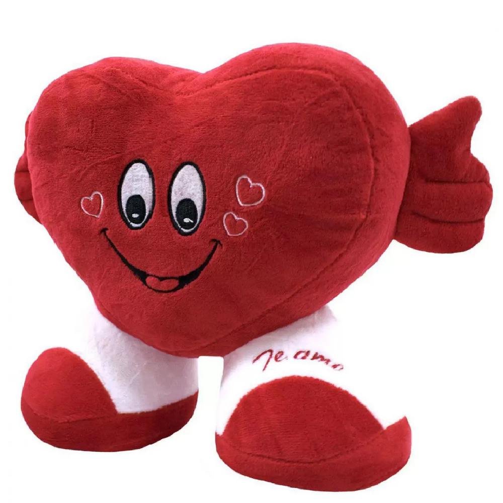 Coracao Te Amo 22cm - Pelucia Fofy - Imagem 2
