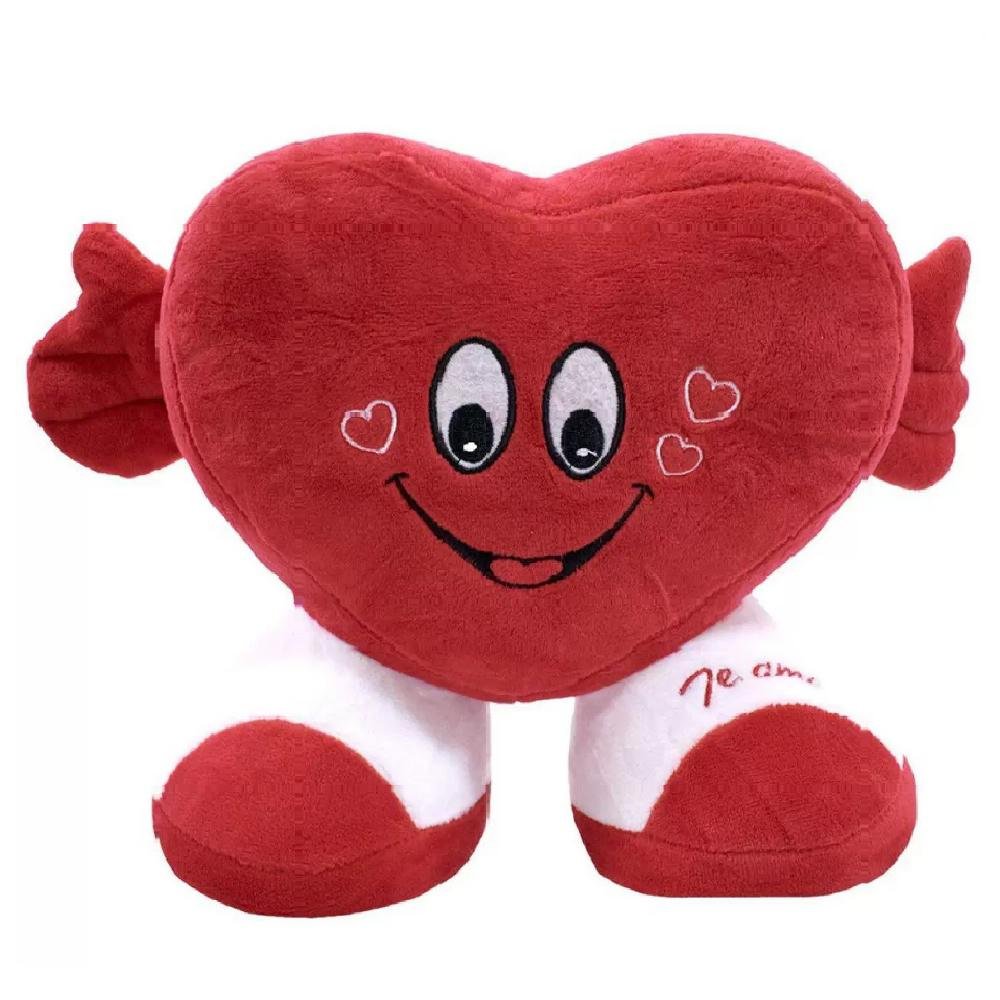 Coracao Te Amo 22cm - Pelucia Fofy