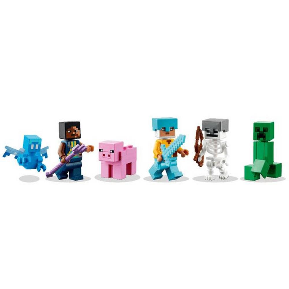 LEGO Minecraft - O Posto Avançado da Espada 427 Pecas 21244 - Imagem 3