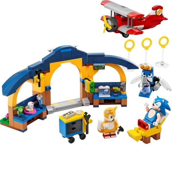 LEGO Sonic the Hedgehog Oficina do Tails Aviao Tornado 76991 - Imagem 2