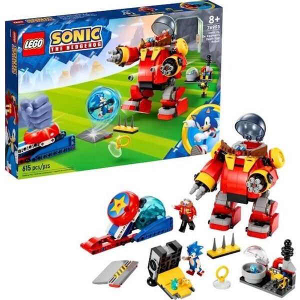 Lego Sonic Vs Robo Death Egg Do Dr Eggman 76993