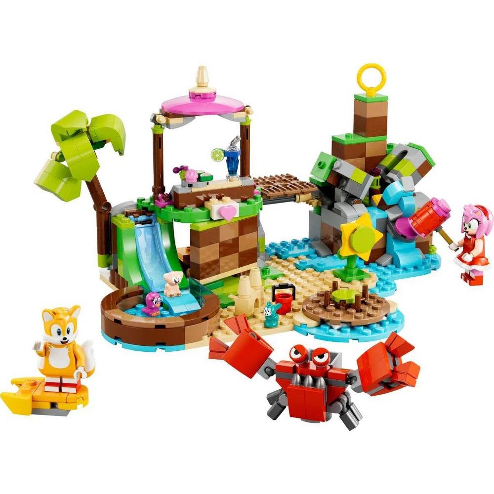 Lego Sonic the Hedgehog – Ilha de Resgate Animal da Amy – Papelaria Pigmeu
