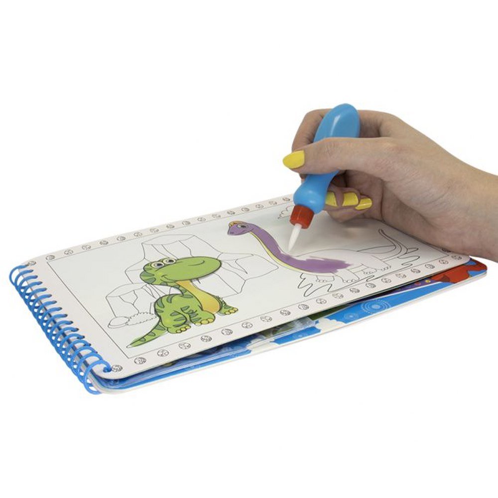 Livro de Colorir Surpresas Com Agua DinossaurosTodo Livro - Imagem 4