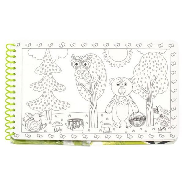 Livro de Colorir Surpresas Com Aguas Animais Todo Livro - Imagem 4