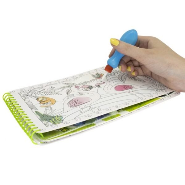 Livro de Colorir Surpresas Com Aguas Animais Todo Livro - Imagem 5