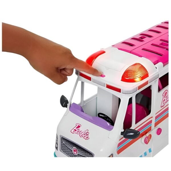 Barbie Ambulancia e Clinica Movel HKT79 - Imagem 4