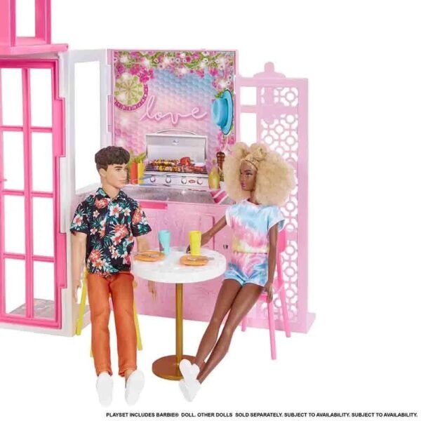 Barbie Casa Glam Estate com Boneca +3 Anos Mattel - Image 5