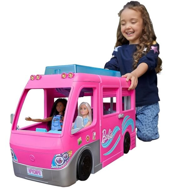 Barbie Trailer dos Sonhos 7 Areas e Mais de 60 Pcs - Imagem 2