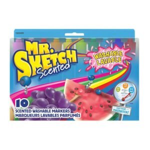 Canetinha Hidrográfica Com Cheirinho Kit 10 cores Mr Sketch