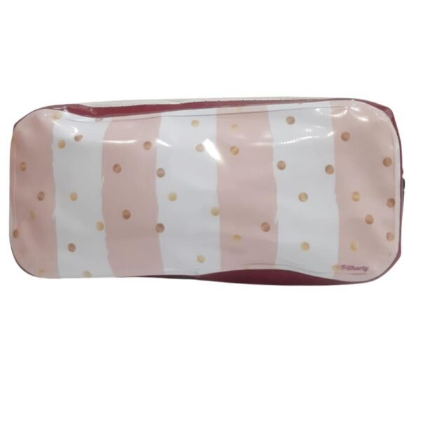Estojo Escolar Plastico Flamingo Quadrado Trilharty TRT1031 - Imagem 3