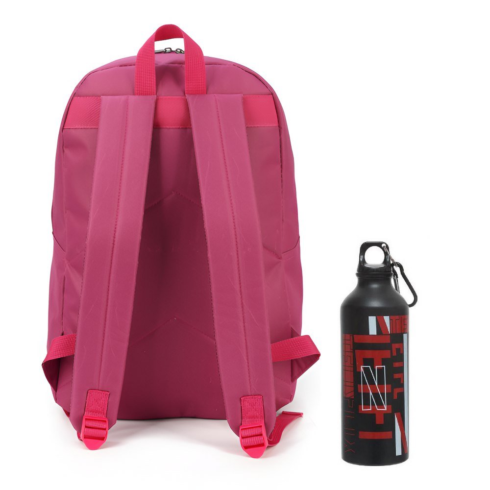 Mochila de Costas ADV Rosa + Garrafa Netflix MS47325AV - Imagem 4