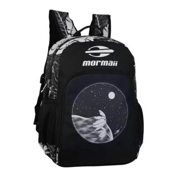 Mochila De Costas Mormaii Juvenil Em Poliester Preta Mor0242