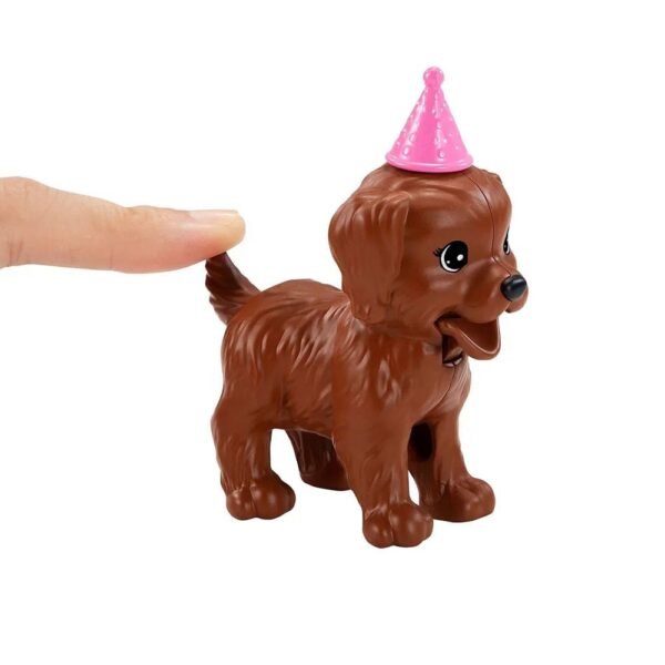 Boneca Barbie Pets  Aniversario Cachorrinho Mattel - Image 3